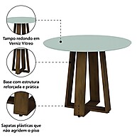 Mesa Redonda Athenas: Elegância para sua Casa - imagem 2