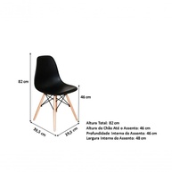 Mesa de Jantar Eames Eiffel: Elegância para sua Casa - imagem 2