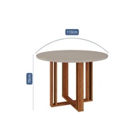 Mesa de Jantar Redonda Flora: Elegância para sua Casa - imagem 2