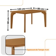 Mesa de Jantar Liz: Elegância para sua Casa - imagem 2