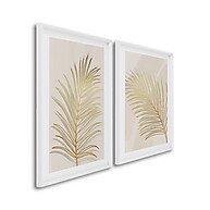Quadro Folhas de Ouro: Elegância para sua Casa - imagem 2