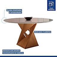 Mesa de Jantar Redonda: Elegância para sua Casa - imagem 2