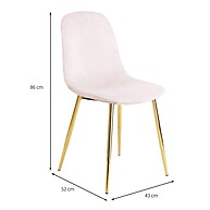 Cadeiras Rosa Sindy: Elegância para sua Casa 🌸 - imagem 2