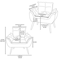 Poltrona Opala: Conforto e Estilo para sua Casa - imagem 2