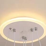 Lustre de Teto 3 Cores Controle Remoto: Iluminação Moderna para Sua Casa - imagem 2