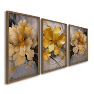 Quadro Jardim de Outono: 3 Painéis para sua Casa - imagem 2