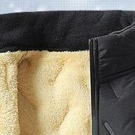 Casaco de Inverno Masculino Velo Espesso Quente – Tamanho Grande e Estilo - imagem 1