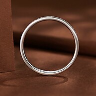 Anel de Prata 925 com Moissanita – Elegância e Brilho para Casais - imagem 2
