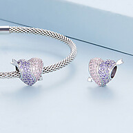 Charms Bamoer Prata 925: Elegância para Casais - imagem 2