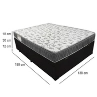 Cama Box com Baú Casal + Colchão Ortobom Iso 100 D33 - Conforto Extra Firme com Armazenamento - imagem 4