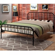 Cama Casal Tubular Julia Espresso Móveis - Design Moderno e Conforto Duradouro - imagem 1