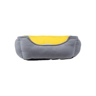 Mor - Cama Retangular Azul e Amarela para Casal com Design Moderno - imagem 4