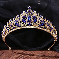 Coroa de Strass SAVOCO: Elegância para seu Casamento! - imagem 1