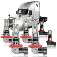 Kit Faróis de Neblina e Feixe Múltiplo para Freightliner Cascadia 2008-2017 - Super Brilhante - imagem 1