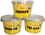Farofa Temperada Pronta Artesanal Caseira De Milho 750g - imagem 1