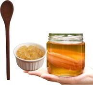 Scoby Kombucha Original Fermentação Caseira + Colher de Pau + Kefir de Agua - imagem 1