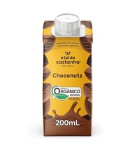 A Tal Da Castanha Bebida Vegetal Castanha de Caju e Cacau Choconuts 200mL, contém 12 unidades - imagem 3