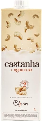 Kit c/3 Bebida Vegetal Cajueiro Castanha Água e Só 1L - imagem 4
