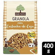 Mãe Terra Granola Castanha-De-Caju Amigos Do Bem 400 G - imagem 4
