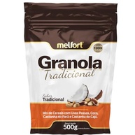 Granola Tradicional 1 Kg Mix De Cereais Com Uvas Passas, Coco, Castanha do Pará e Castanha de Cajú - imagem 4