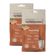 Kit 2X: Bebida Vegetal de Castanha do Pará em Pó NutMilk Sachê Terramazônia 25g - imagem 2
