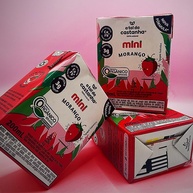 Kit 3X: Leite Vegetal Mini Morango Orgânico A Tal da Castanha 200ml - imagem 4