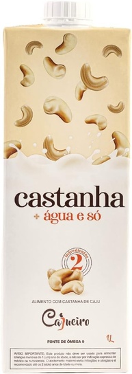 Cajueiro Castanha, Água e Só 1L - imagem 1