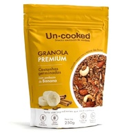 Granola de Castanhas Germinadas com Banana Sem Glúten Uncooked 250g - imagem 2