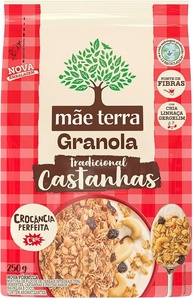 Mãe Terra Granola Tradicional Castanhas Brasileiras 250G - imagem 2