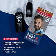 Biocolor Homem Castanho Claro: Renove Seus Fios em 10 Minutos - imagem 2