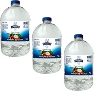 Castelo Vinagre 15L Transparente (Kit 3x5L) – 4% Acidez Para Saladas e Limpeza - imagem 1