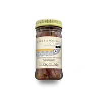 Castrovinci Filés De Anchovas Em Azeite Extravirgem De Oliva - Filés De Biqueirão - Vidro 100G - - imagem 1