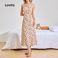 Vestido Lovito Floral: Elegância Casual - imagem 2