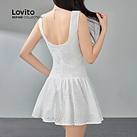 Vestido Bordado Lovito: Elegância Casual - imagem 2