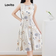 Vestido Floral Lovito: Elegância Casual - imagem 2