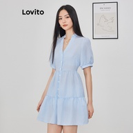 Vestido Listrado Lovito: Elegância Casual - imagem 2