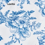 Blusa Floral Plissada Lovito: Elegância Casual - imagem 2