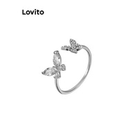 Anel Prateado Lovito: Elegância Casual - imagem 2