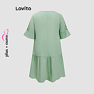 Vestido Plus Size Renda Lovito: Elegância Casual - imagem 2