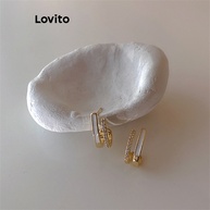 Brincos de Strass Lovito: Elegância Casual - imagem 2