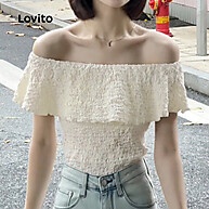 Blusa Ombro a Ombro Plissada: Elegância Casual - imagem 2