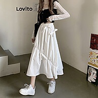 Saia Lisa Lovito: Conforto e Estilo Casual 💖 - imagem 2