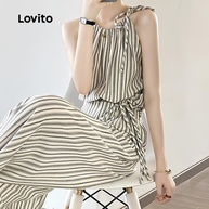 Tops e Calças Listradas Lovito: Seu Look Casual! - imagem 2