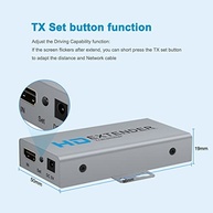 Extensor HDMI 50m PoE Cat6 1080p @ 60Hz: Transmissão de Sinal sem Perdas - imagem 5