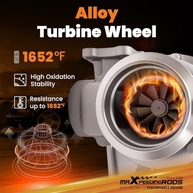 Turbocompressor maXpeedingrods para Caterpillar 3126/3126B/3126E (1998-2010) - Potência e Desempenho Renovados - imagem 4