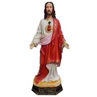 Imagem do Sagrado Coração de Jesus em Resina 30 cm - Decoração e Fé Católica - imagem 2