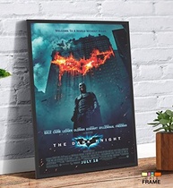 Quadro Decorativo Batman O Cavaleiro das Trevas 60x90cm - Moldura em MDF Pronta para Pendurar - imagem 3