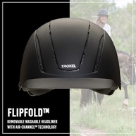 Capacete Troxel Spirit Performance Duratec Preto - Segurança e Estilo para Cavaleiros - imagem 4