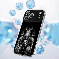 Capa iPhone: Caveira Satânica e Bode - Estilo Único! - imagem 2