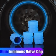 Tampas de Válvula Luminosas para Carro: Estilo Caveira Universal e Proteção Brilhante - imagem 4